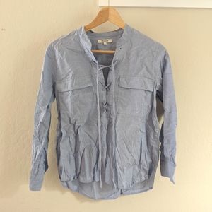 Madewell Chambray Tunic Shirt